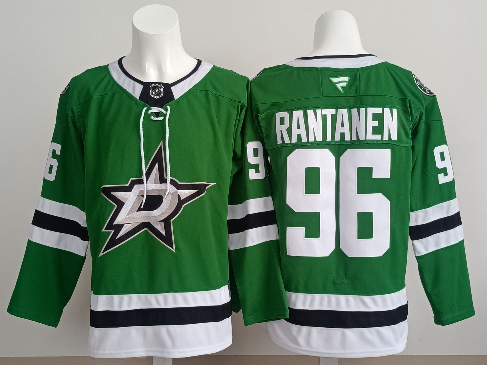Men 2025 Dallas Stars 96 Rantanen Green NHL Jersey style 01